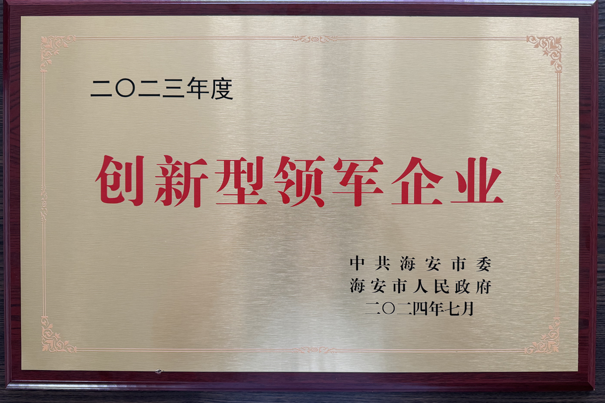 創(chuàng)新型領軍企業(yè)