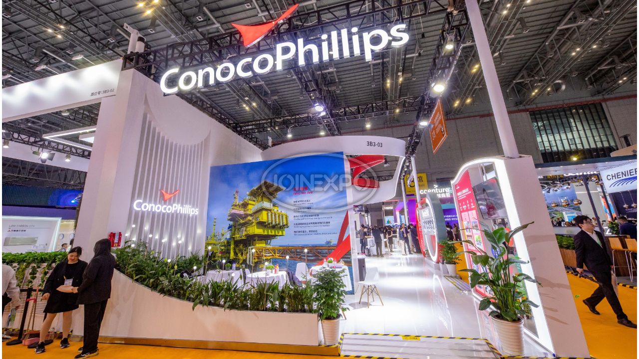 上海進博會展臺搭建 | 康菲石油閃耀亮相中國進博會