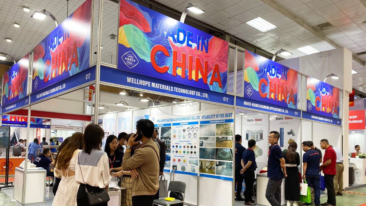 越南河內(nèi)展臺搭建 | 助力中國展團(tuán)參加?xùn)|盟陶瓷展