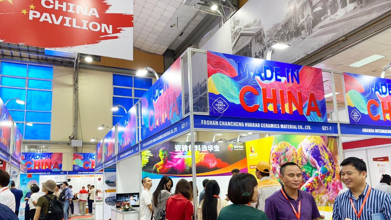 越南河內(nèi)展臺搭建 | 助力中國展團(tuán)參加?xùn)|盟陶瓷展
