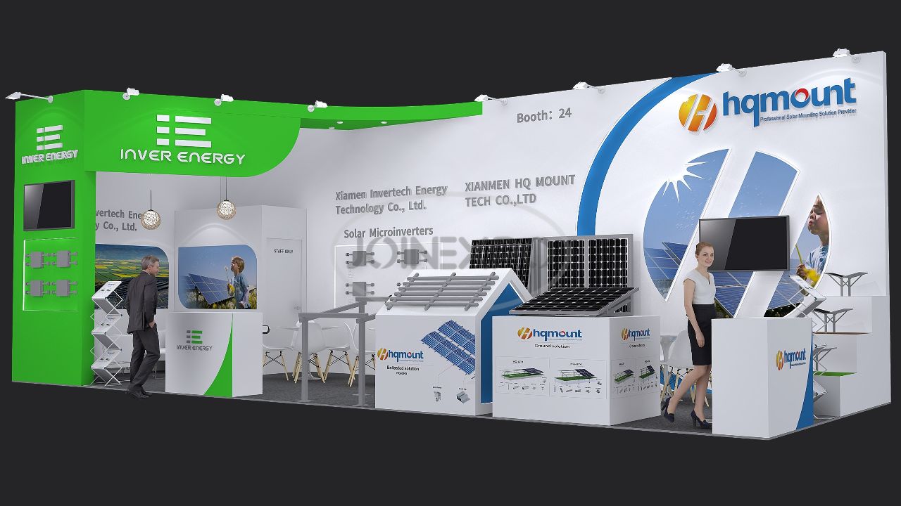 意大利里米尼展臺(tái)設(shè)計(jì)搭建 | 廈門虎克順利參展意大利能源展