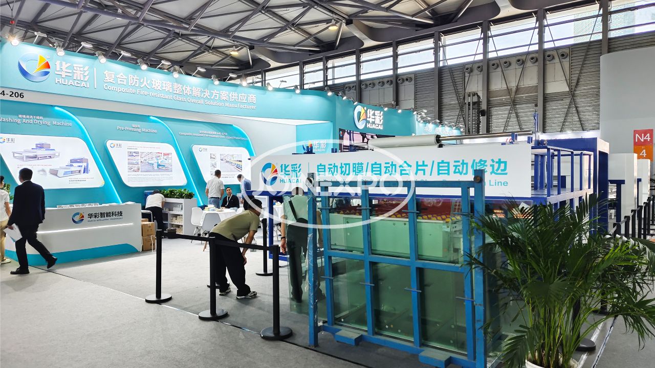 玻璃行業(yè)上海展覽搭建設(shè)計(jì) | 深圳華彩在中國玻璃展整裝待發(fā)