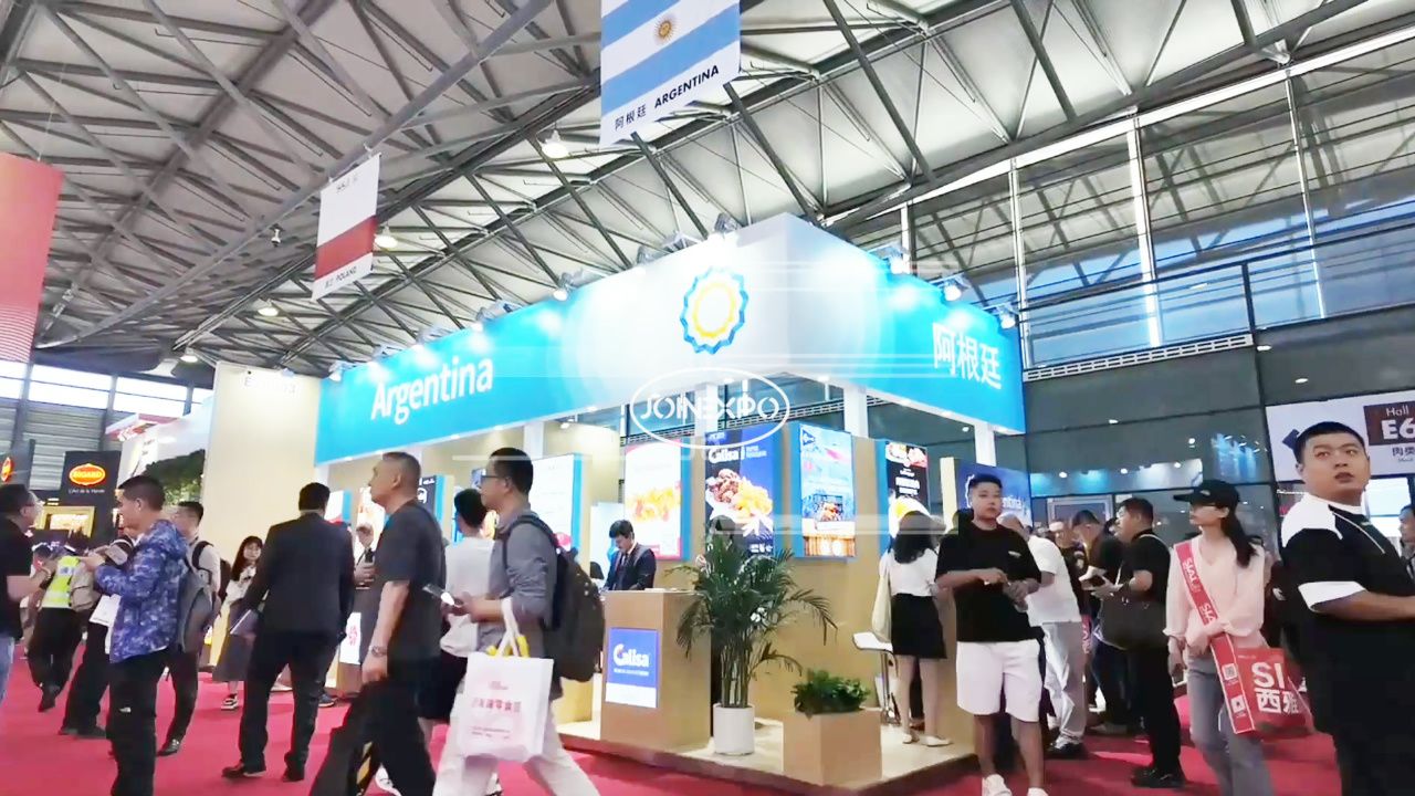 上海食品展展臺(tái)搭建 | SIAL食品展阿根廷國(guó)家館展位獨(dú)具特色